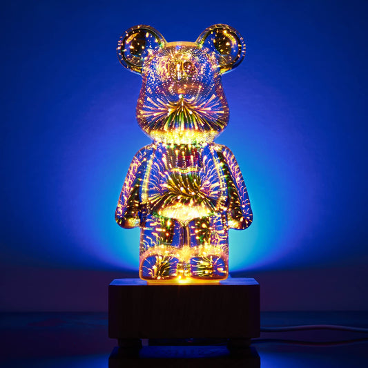 LED firework bear